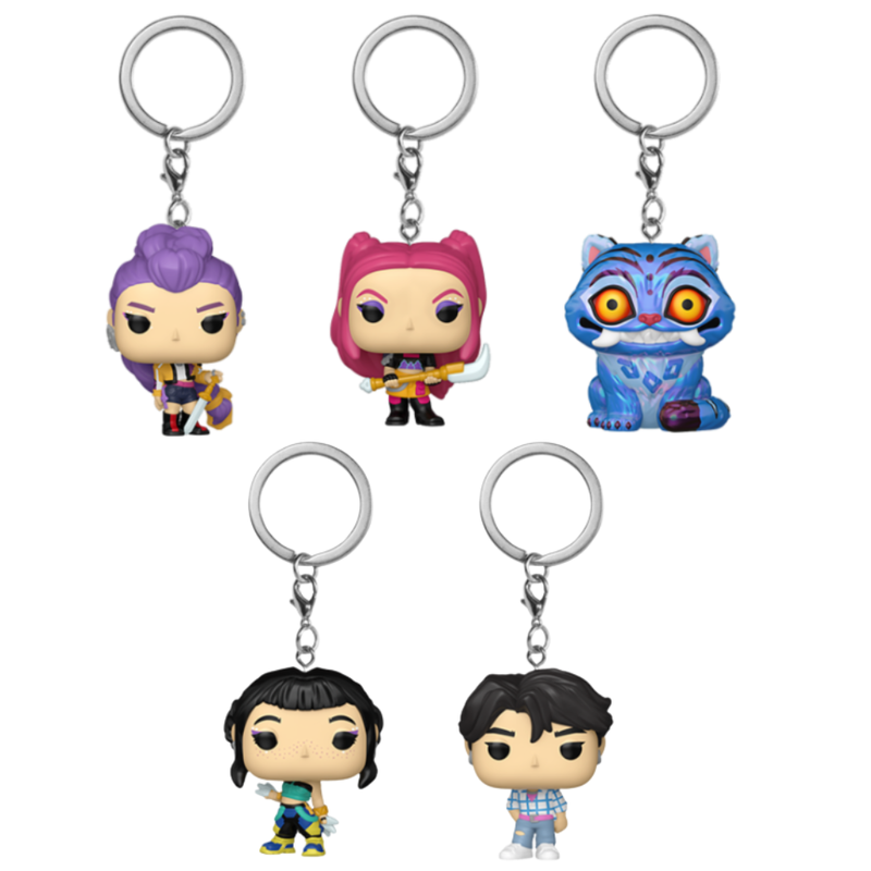 Pop keychain! llavero sorpresa: k-pop demon hunters