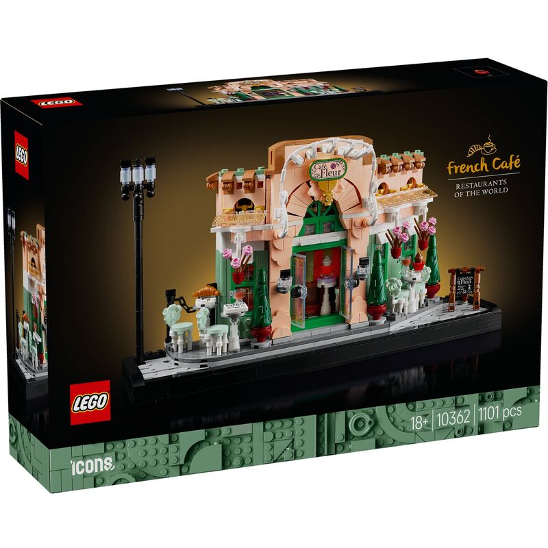 Lego icons - cafetería francesa