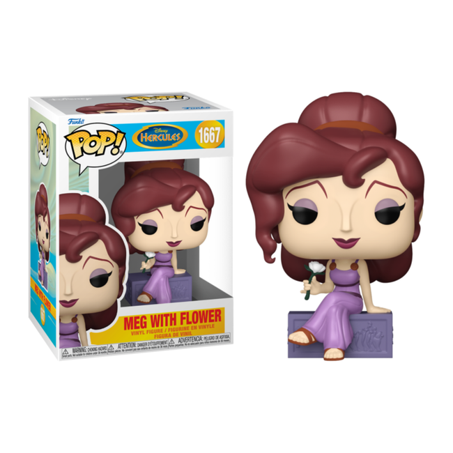 Funko pop! disney: hércules - meg con flor Hover Image