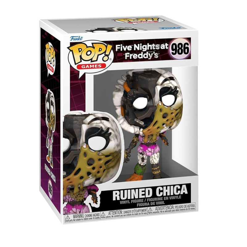 Funko pop! five nights at freddy's - ruined chica