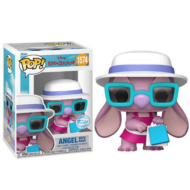 Funko pop! lilo & stitch - angel con bolsas (special edition) Hover Image