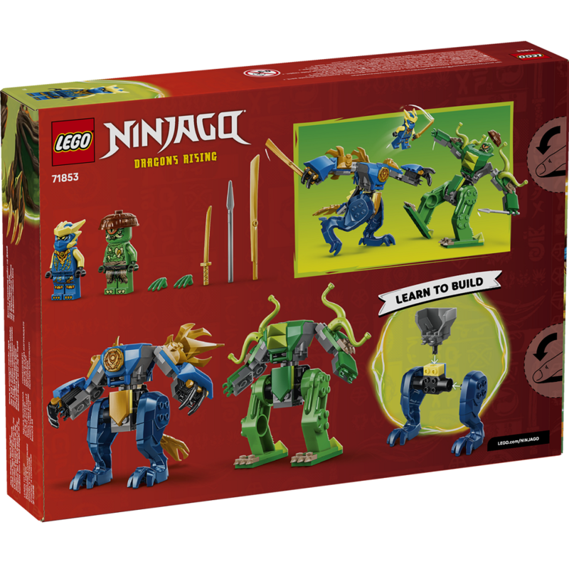 Lego ninjago: combate del meca-dragón de jay