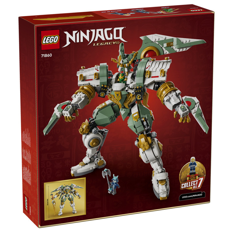 Lego ninjago: titán robot de lloyd (15 aniversario)