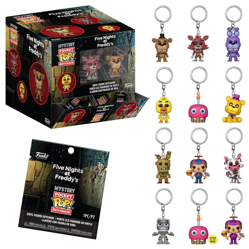 Pop! keychain: fnaf classic (sobre sorpresa)