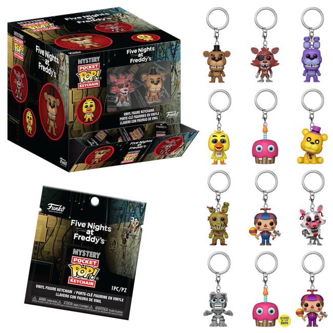 Pop! keychain: fnaf classic (sobre sorpresa) Main Image