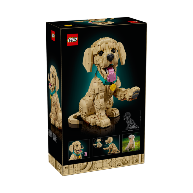 Lego icons - golden retriever Main Image