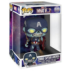 Funko pop! what if...? marvel - capitán américa zombi exclusivo 25 cm
