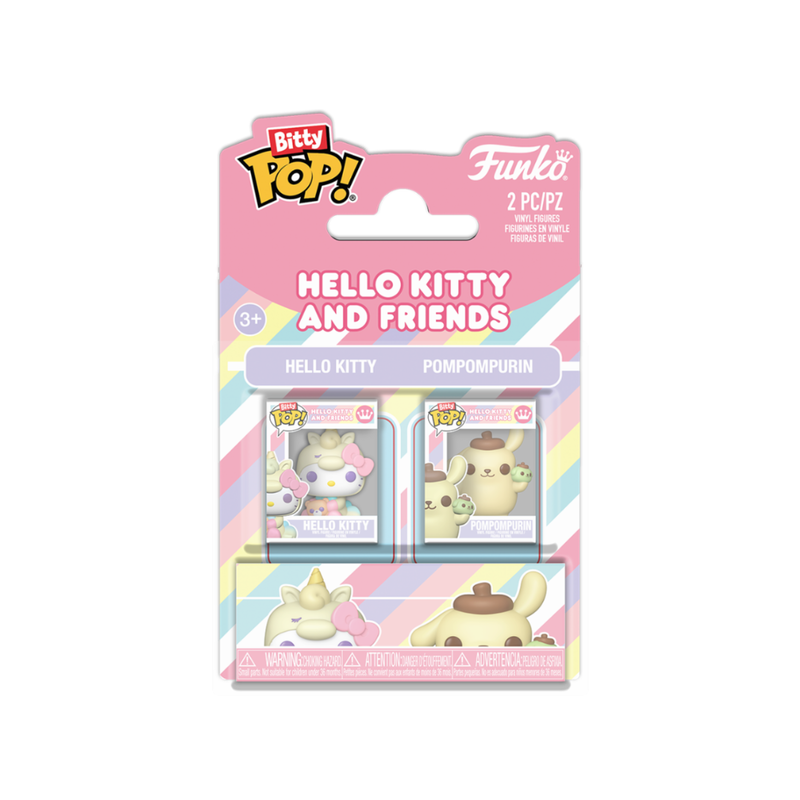 Funko bitty pop 2pk sanrio: hello kitty & pompompurin