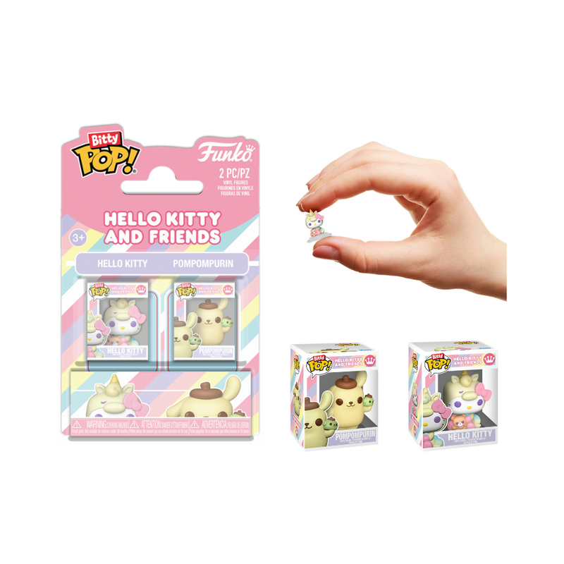Funko bitty pop 2pk sanrio: hello kitty & pompompurin