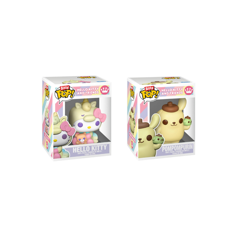 Funko bitty pop 2pk sanrio: hello kitty & pompompurin