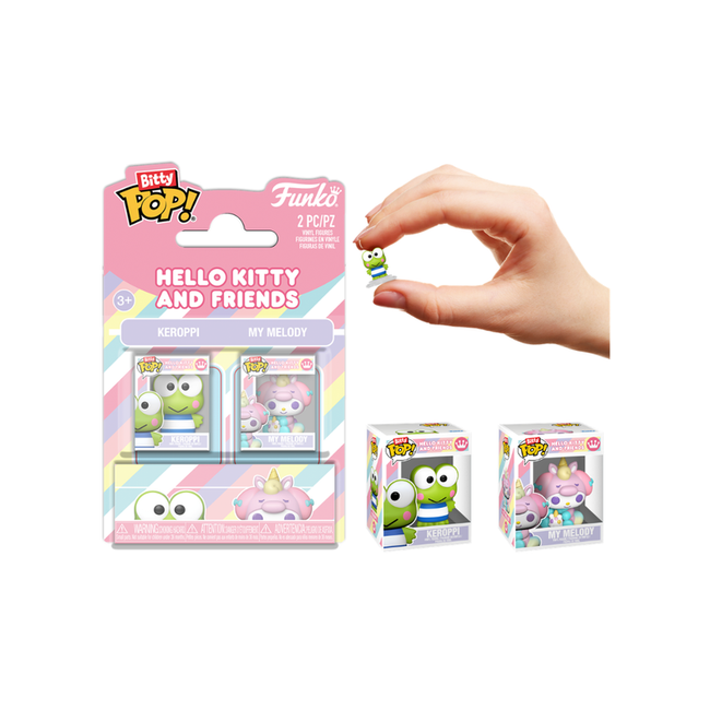 Funko bitty pop 2pk sanrio: keroppi & my melody Main Image