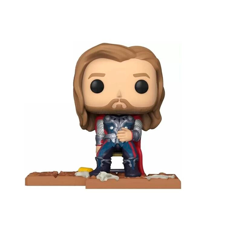 Funko pop! deluxe marvel: los vengadores - thor comiendo shawarma deluxe exclusivo