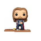 Funko pop! deluxe marvel: los vengadores - thor comiendo shawarma deluxe exclusivo