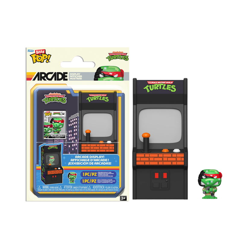 Funko bitty pop! arcade: tortugas ninja