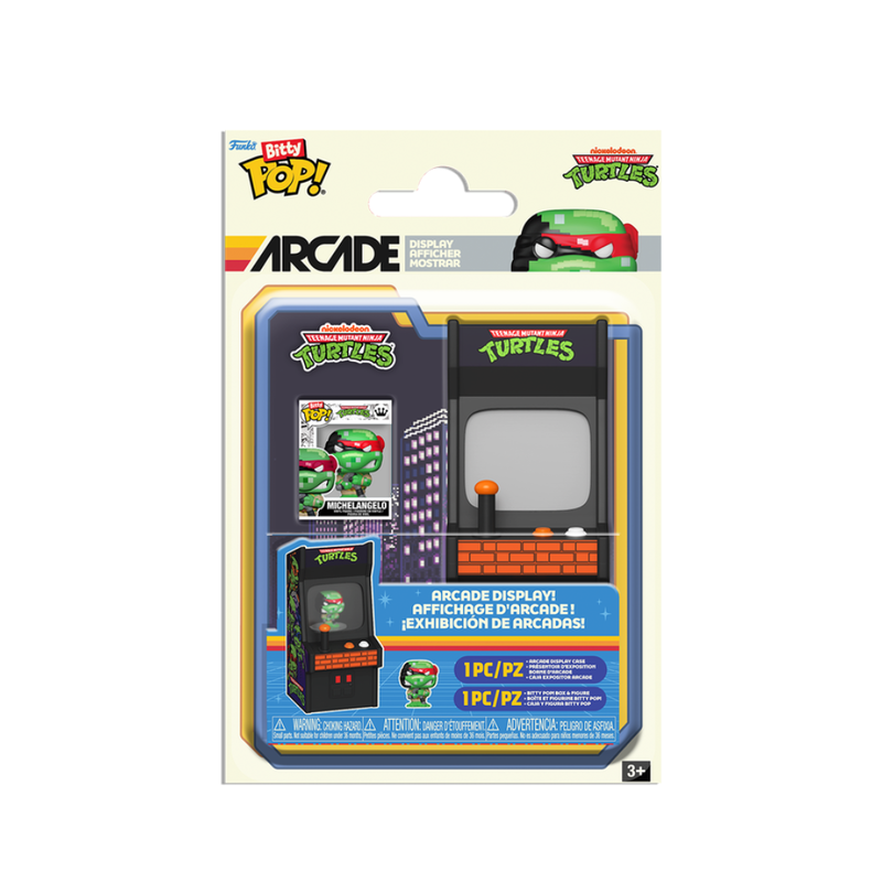 Funko bitty pop! arcade: tortugas ninja