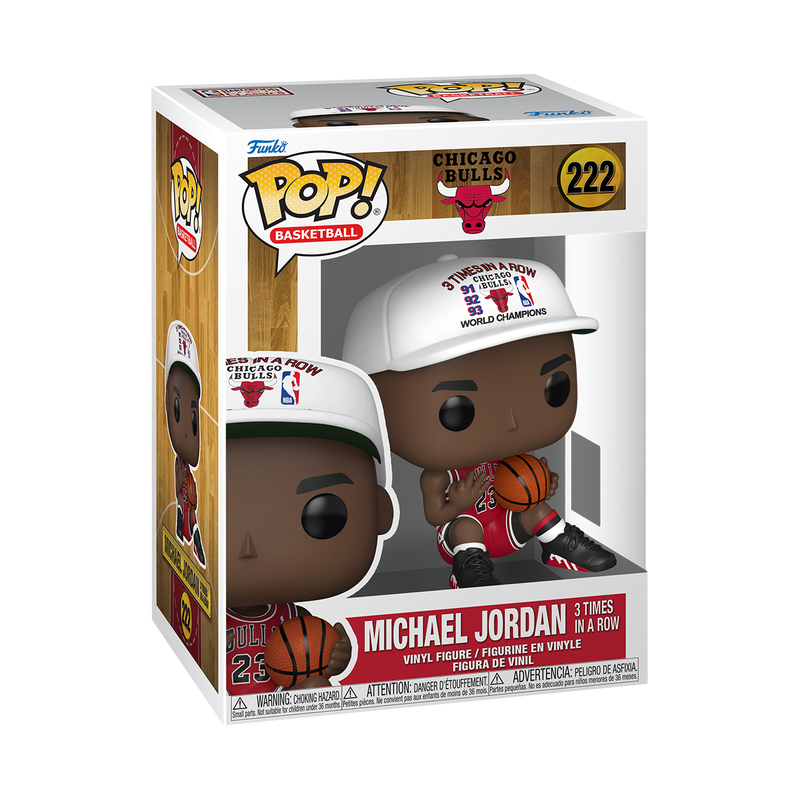 Funko pop! nba: bulls - michael jordan (tricampeon)