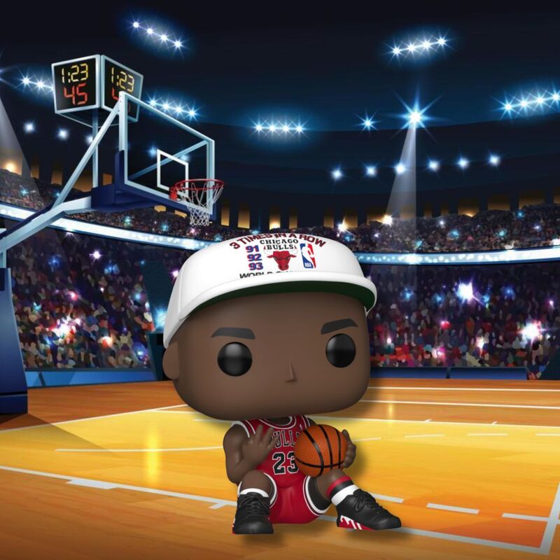 Funko pop! nba: bulls - michael jordan (tricampeon)