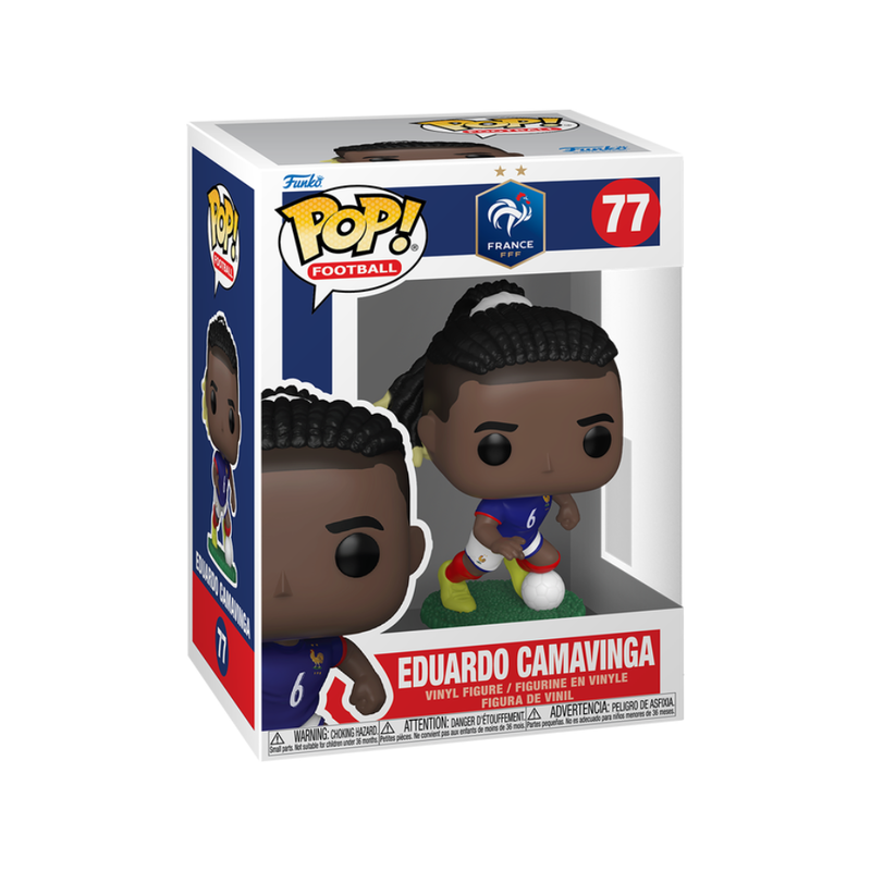 Funko pop! fútbol: france - eduardo camavinga