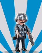 Playmobil - policía - sobre sorpresa serie 5 nios