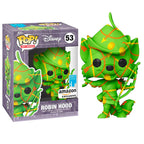 Funko pop! disney - robin hood artístico exclusivo + caja protectora