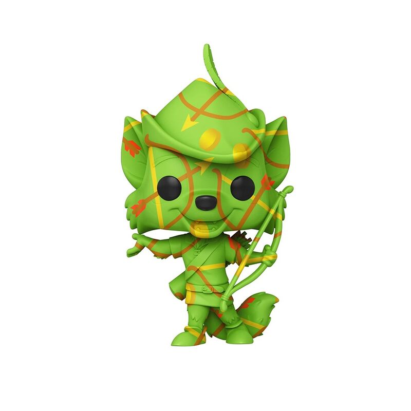 Funko pop! disney - robin hood artístico exclusivo + caja protectora