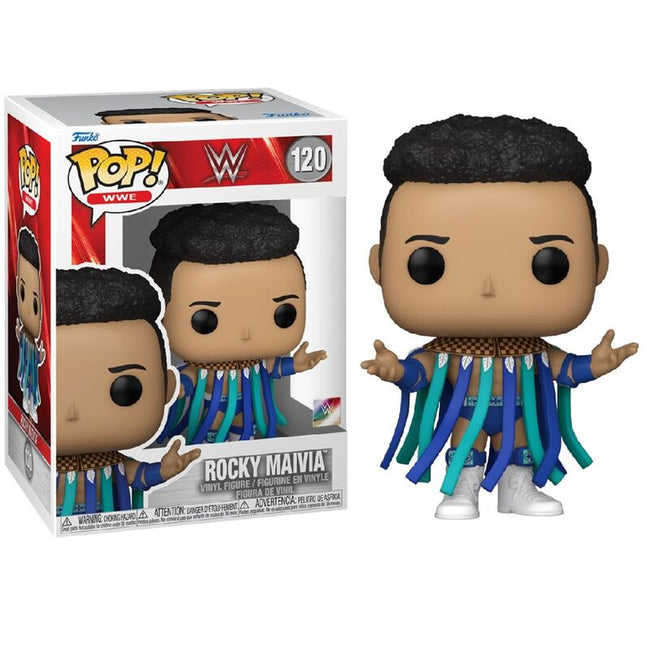 Funko pop! wwe  rocky maivia Hover Image