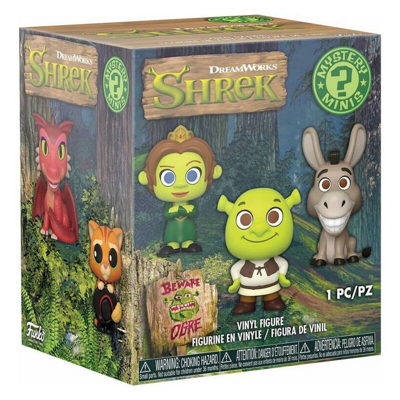 Funko mystery mini caja sorpresa - shrek (vendido individualmente, 1 caja sorpresa, 1 unidad)