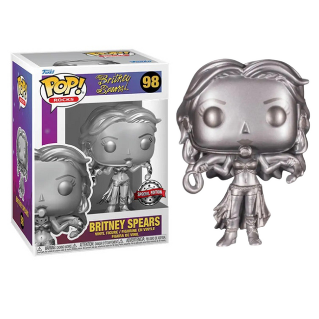 Funko pop! britney spears (slave for you) exclusivo Hover Image