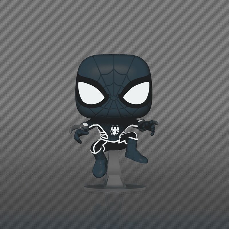 Funko pop! marvel  spider-man con traje de miedo encarnado (gitd)