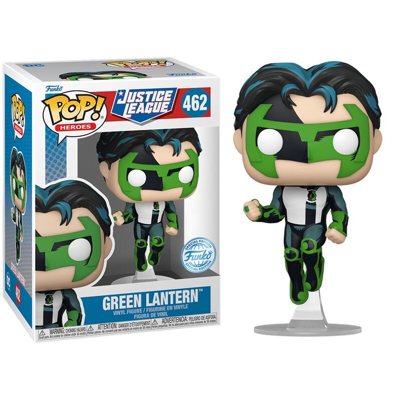 Funko pop! la liga de la justicia - linterna verde exclusivo