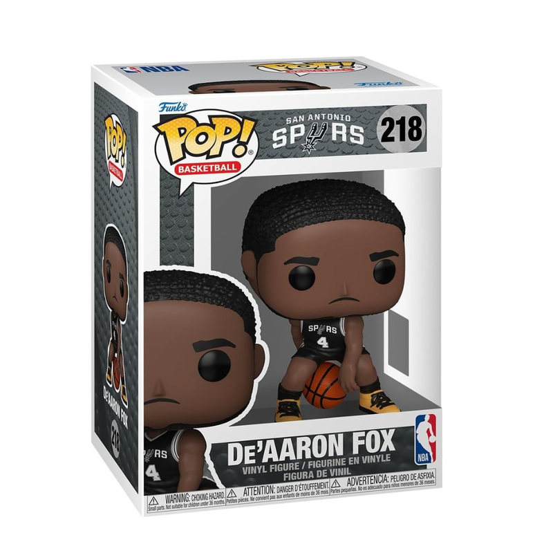 Funko pop! nba: spurs - de'aaron fox