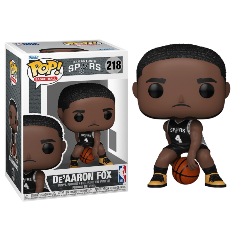 Funko pop! nba: spurs - de'aaron fox
