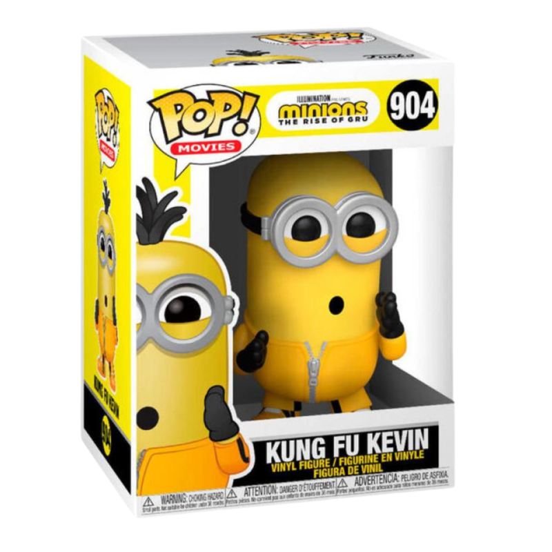 Funko pop! minions: the rise of gru - kung fu kevin