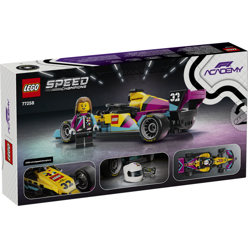 Lego speed champions - coche de carreras f1 academy
