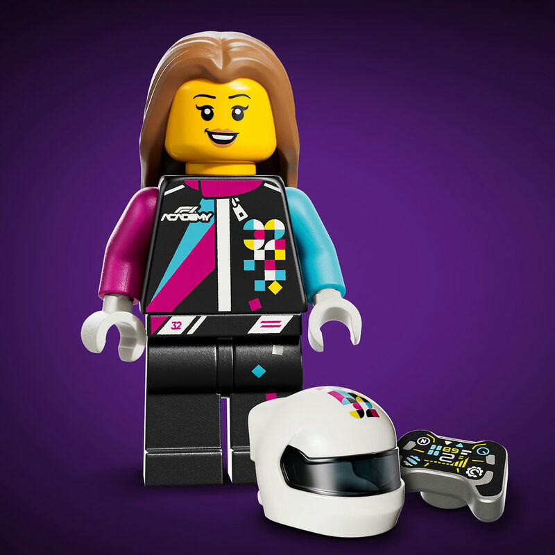 Lego speed champions - coche de carreras f1 academy