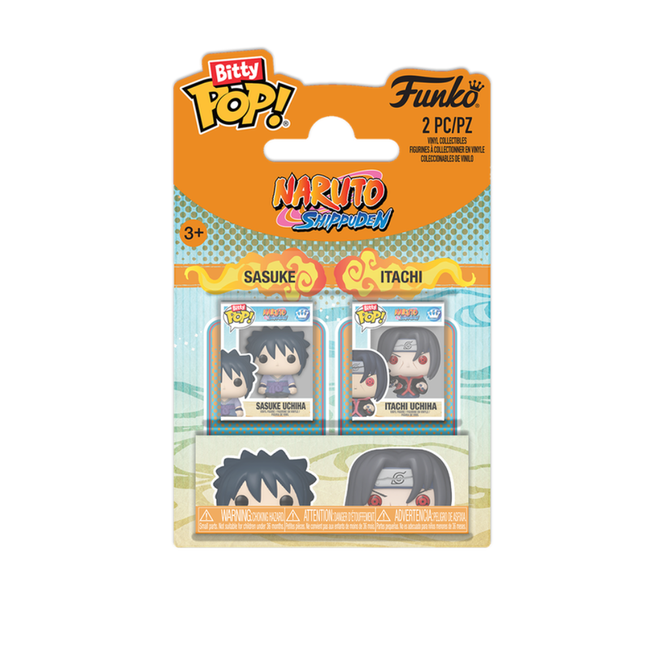 Funko bitty pop 2pk naruto: sasuke & itachi Main Image