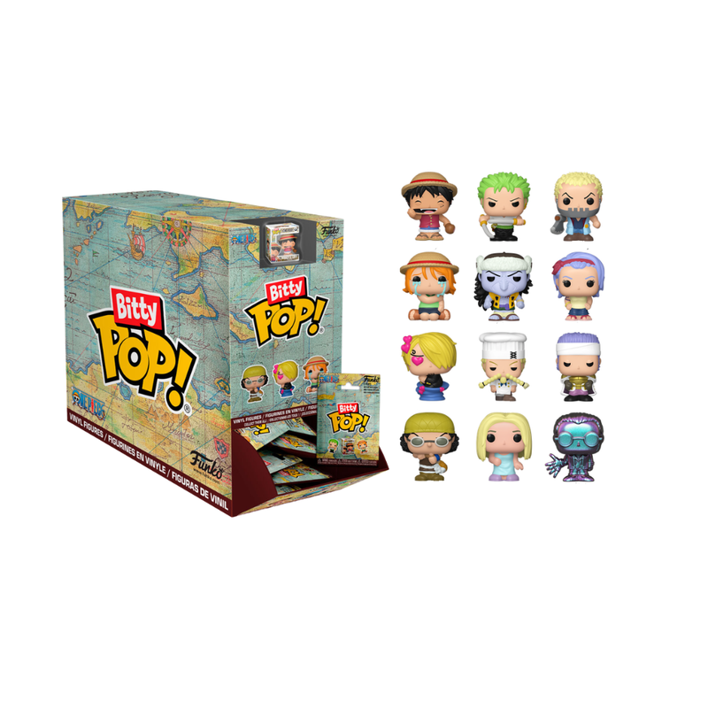 Funko bitty pop! one piece - sobre sorpresa