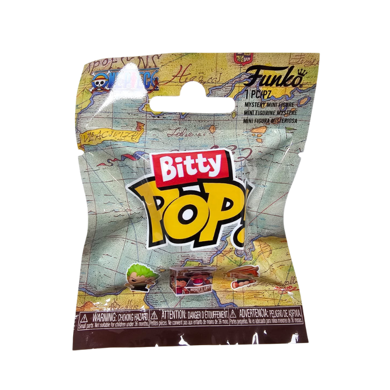 Funko bitty pop! one piece - sobre sorpresa
