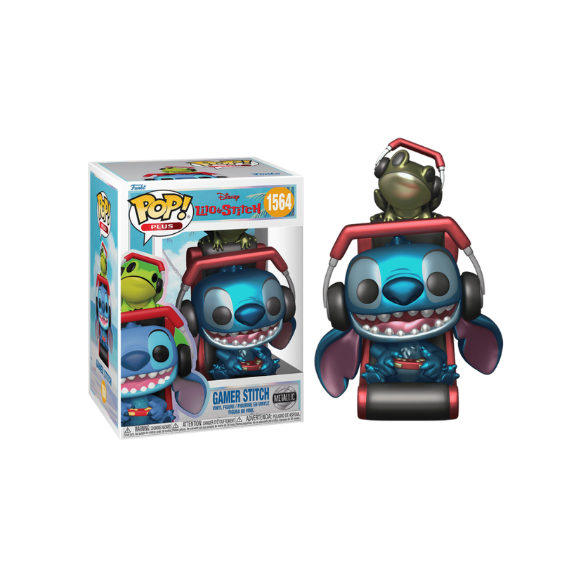 Funko pop! plus disney: lilo & stitch - gamer stitch (mt)