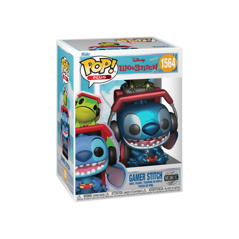 Funko pop! plus disney: lilo & stitch - gamer stitch (mt)