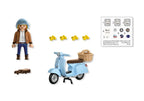 Playmobil - vespa 80 aniversario: estilo icónico