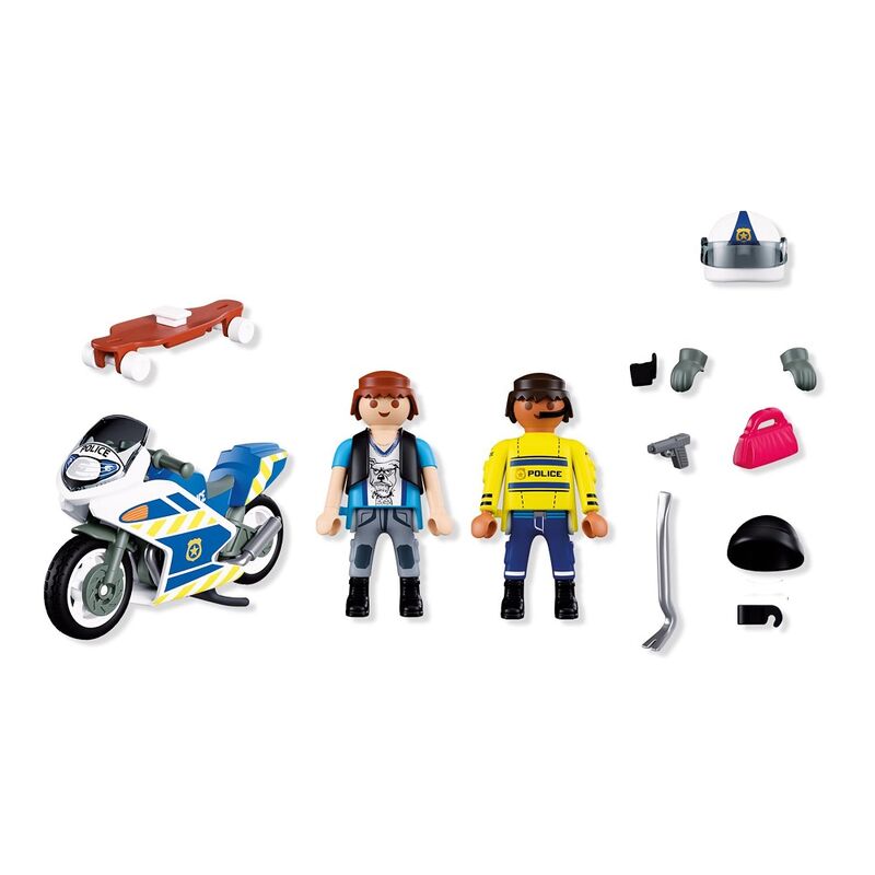 Playmobil - persecución en moto