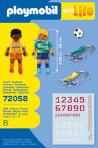 Playmobil - jugadores de fútbol