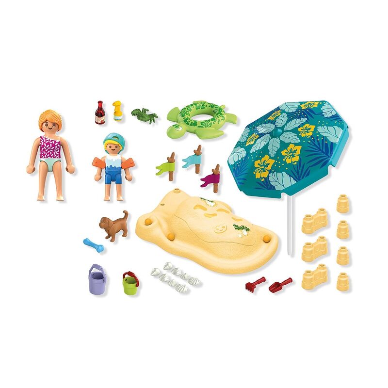 Playmobil - diversión familiar en la playa