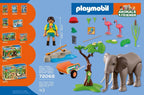 Playmobil - elefante con cuidador