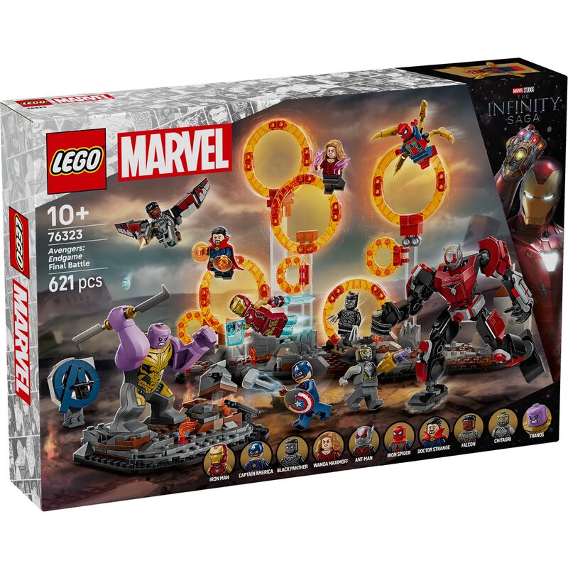 Lego marvel: infinity saga - batalla final de los vengadores: endgame