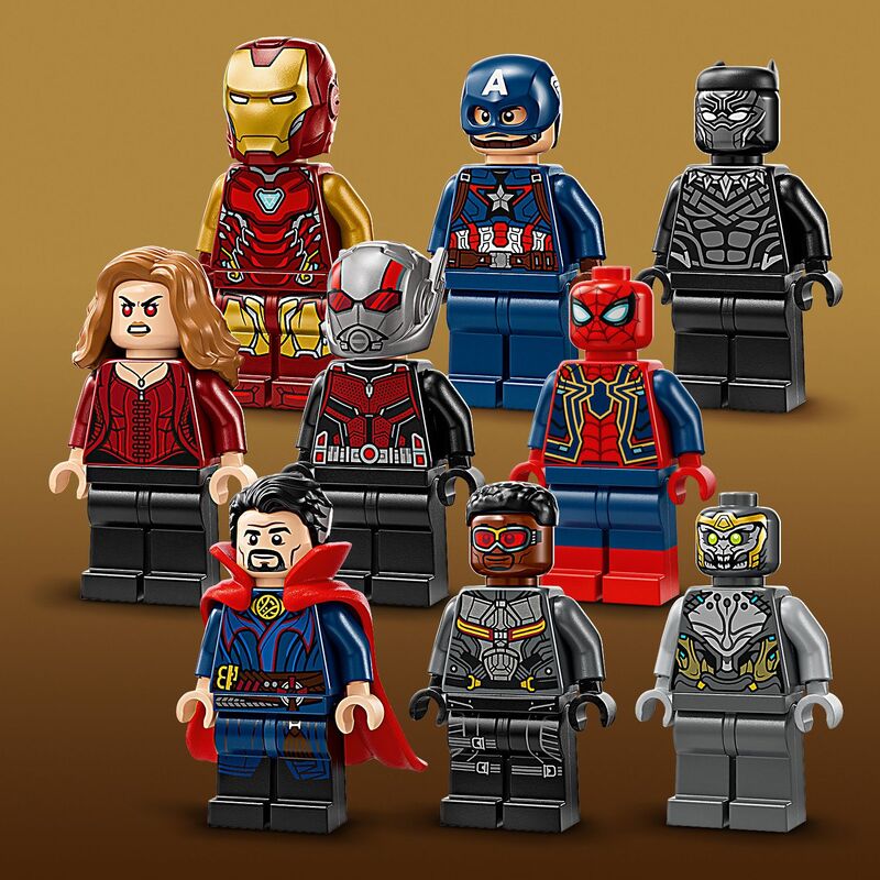 Lego marvel: infinity saga - batalla final de los vengadores: endgame