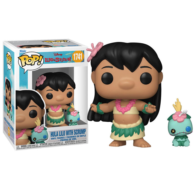 Funko pop! lilo & stitch - lilo con scrump hula