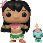 Funko pop! lilo & stitch - lilo con scrump hula
