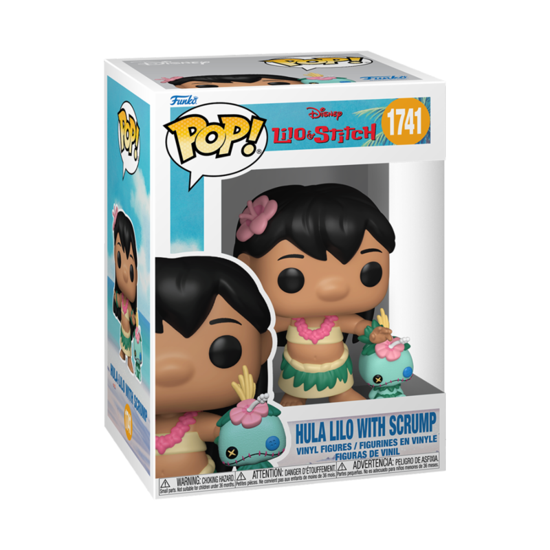 Funko pop! lilo & stitch - lilo con scrump hula